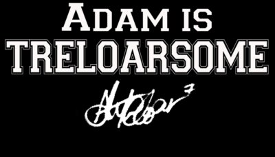 adam treloarsome autograph