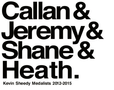 Sheedy Medalists