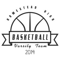 Basketball Template DNT001 BW
