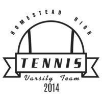 Tennis Template DNT001 BW