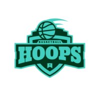Hoops Basketball logo template 02