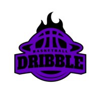 Dribble basketball logo 02
