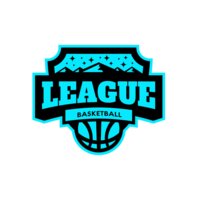 League Basketball logo template