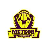 Meteor Basketball Logo Template