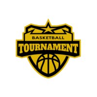 Tournament Basketball logo template 02