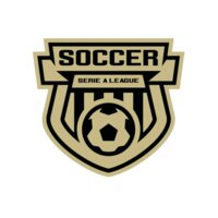 Serie a league soccer logo template