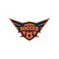 Soccer football club logo template