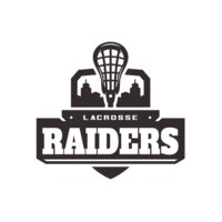 Raiders Lacrosse Logo Template